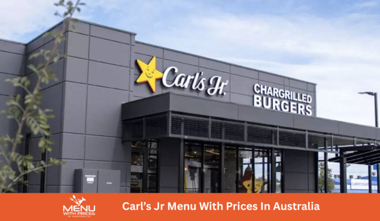 Carl's Jr Menus With Prices In Australia