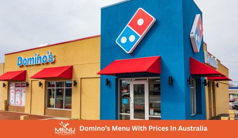Domino's Menus With Prices In Australia