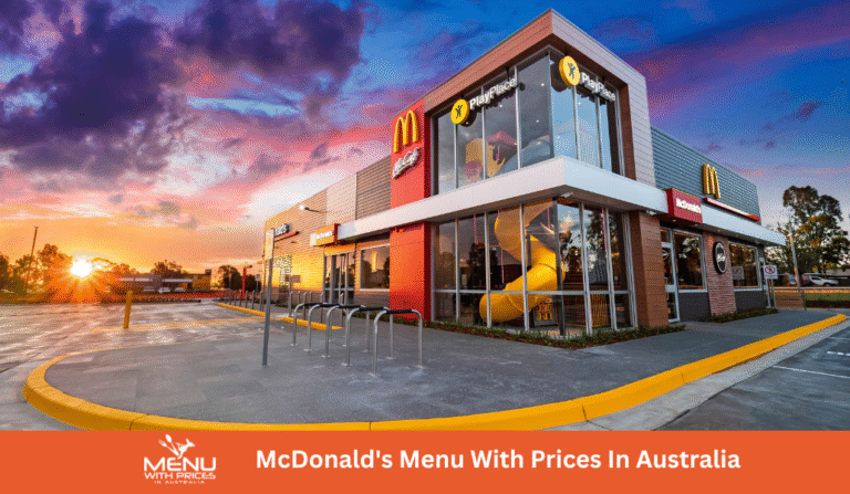 McDonald's Menus With Prices In Australia