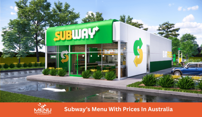 Subway Menus With Prices In Australia