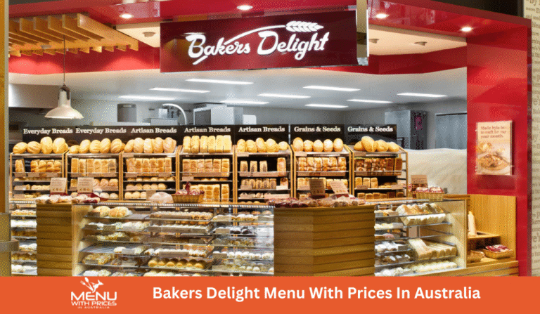 Bakers Delight Menus With Prices In Australia
