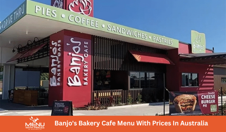 Banjo's Bakery Cafe Menus With Prices In Australia