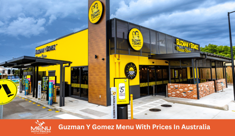 Guzman Y Gomez Menus With Prices In Australia