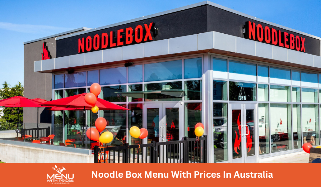 Noodle Box Menus With Prices In Australia