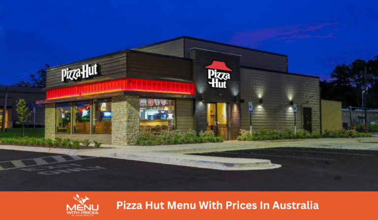 Pizza Hut Menus With Prices In Australia