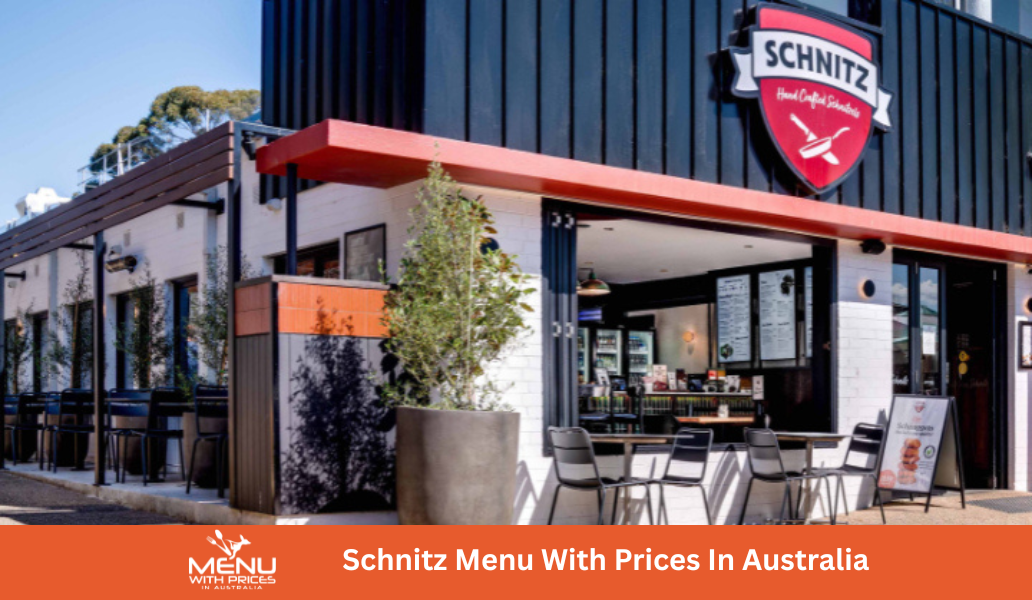 Schnitz Menus With Prices In Australia